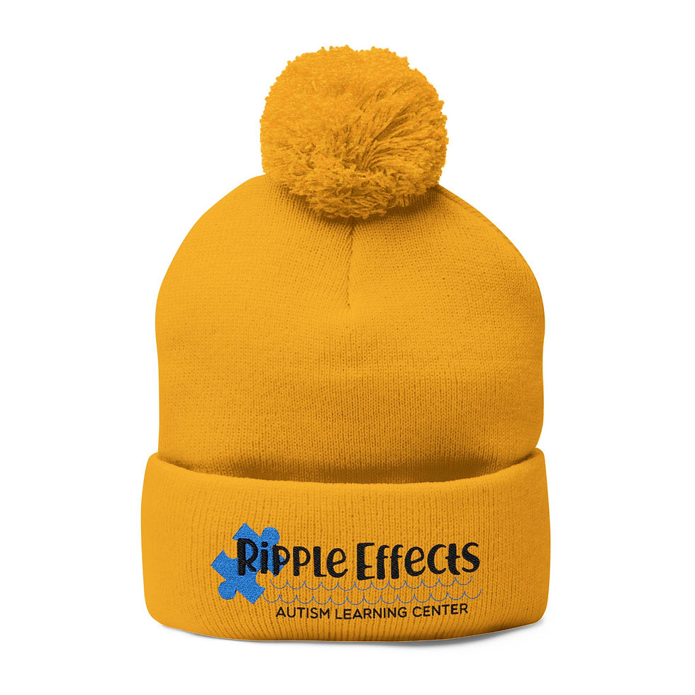 Thumbnail: Pom-Pom Knit Cap (Embroidery)