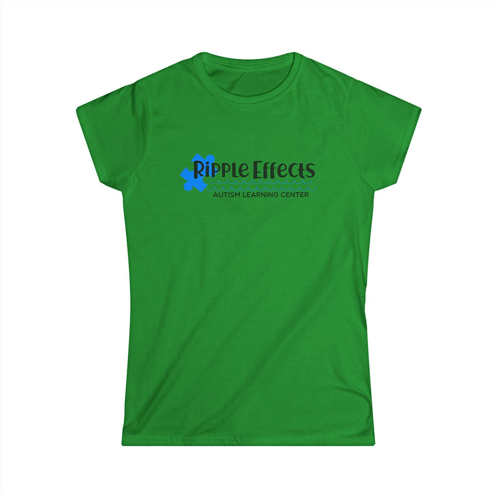 Thumbnail: Women's Softstyle Tee w/Black Logo