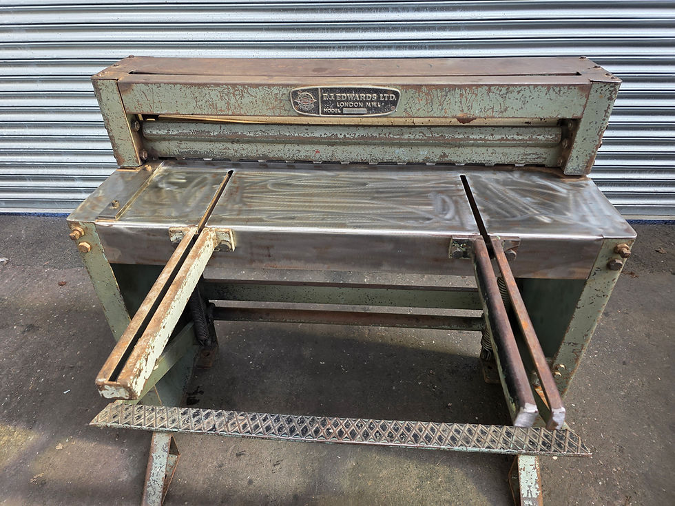 Thumbnail: FJ Edwards 3ft Treadle Guillotine