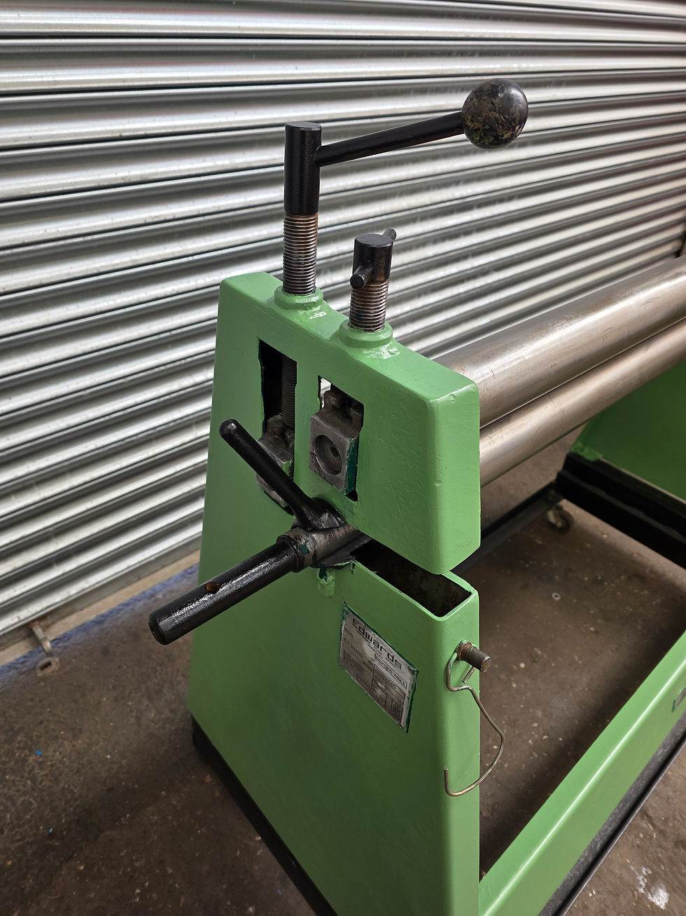 Thumbnail: Edwards 4ft Pyramid Slip Rolls