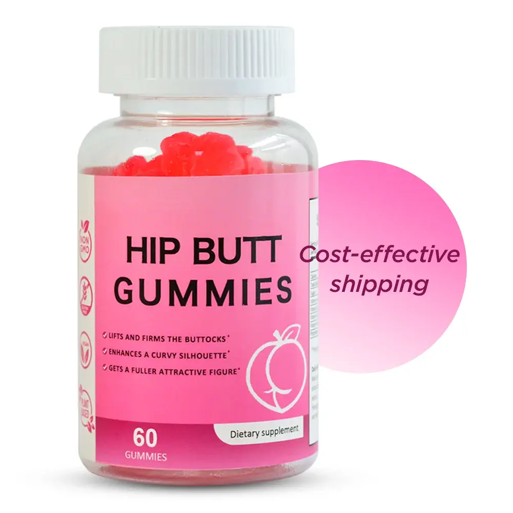 Chinaherb High Quality Hip Butt Gummies Plant-Based Vitamins