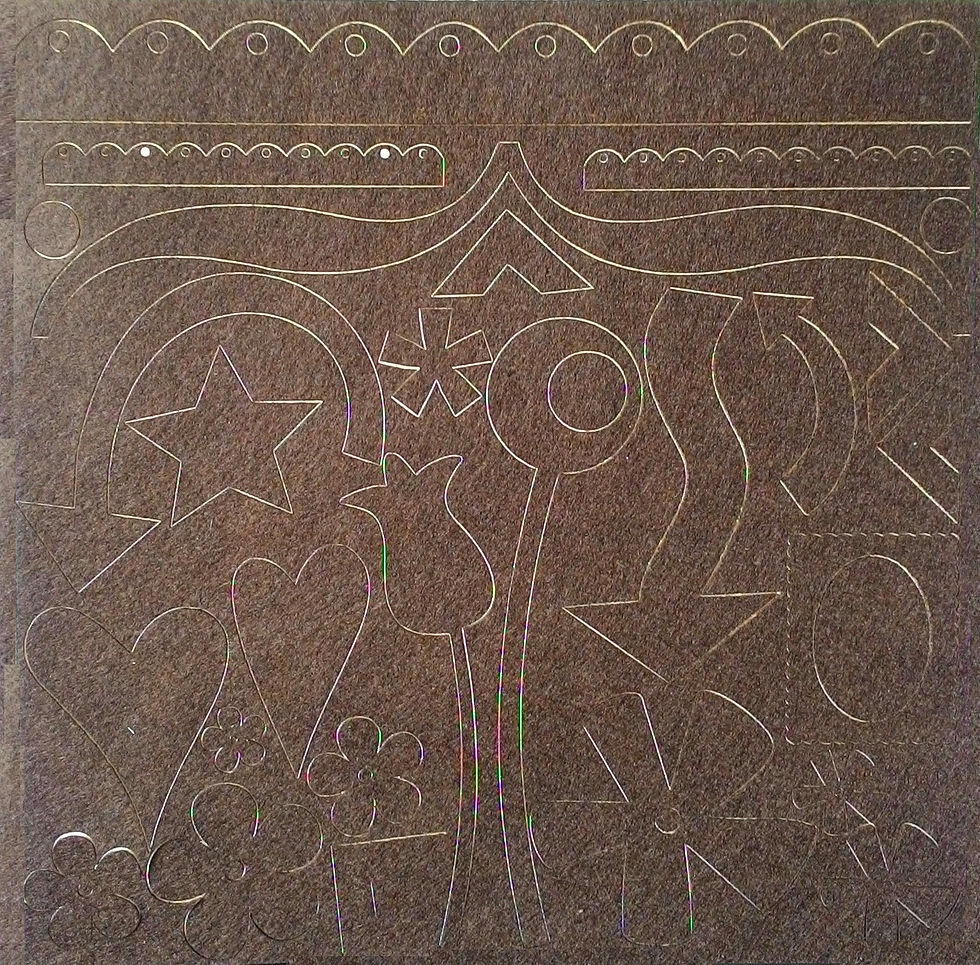 Cartela Diversos - Marrom