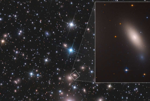 Hubble : une galaxie relique découverte près de chez nous