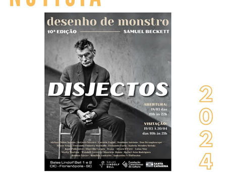 A artista associada Eliane Veiga participa da 10ª edição da Exposição Desenho de Monstro, em Florianópolis!