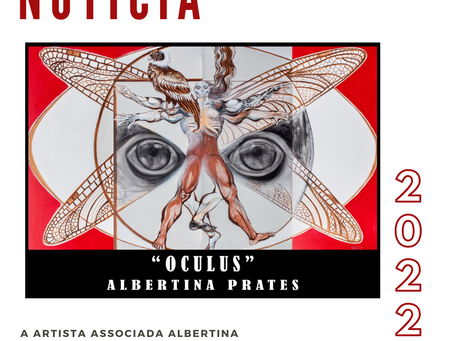 A artista associada Albertina Prates expõe individualmente no Centro Cultural dos Correios no RJ