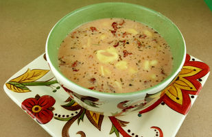 Quick Tortellini Soup