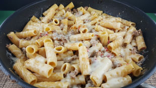 Rigatoni and Italian Sausage Skillet