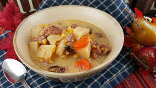 Jeff's Slow Cooker Potato Sausage Soup