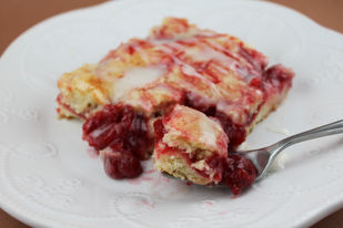 Cherry Almond Pan Cake