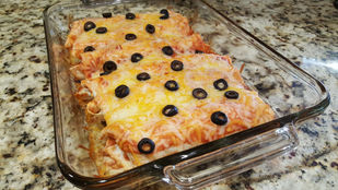 Hearty Ground Beef Enchiladas