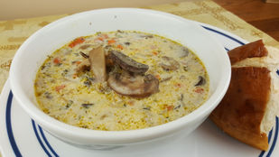 Mushroom Wild Rice Soup