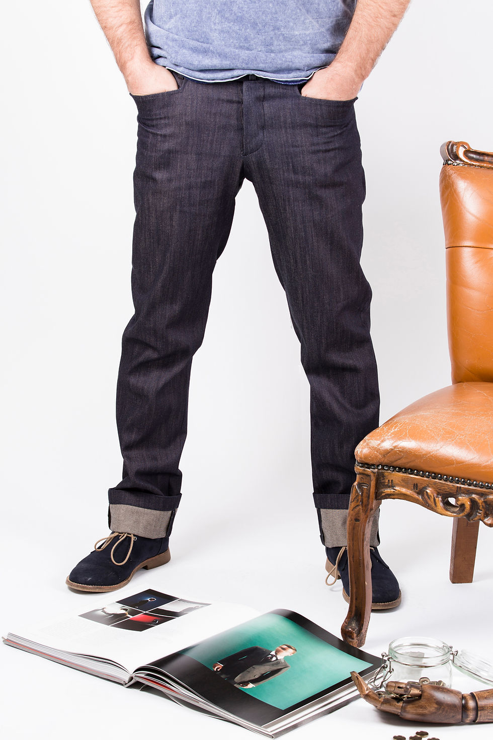 Miniature : Chino en denim BUTCH