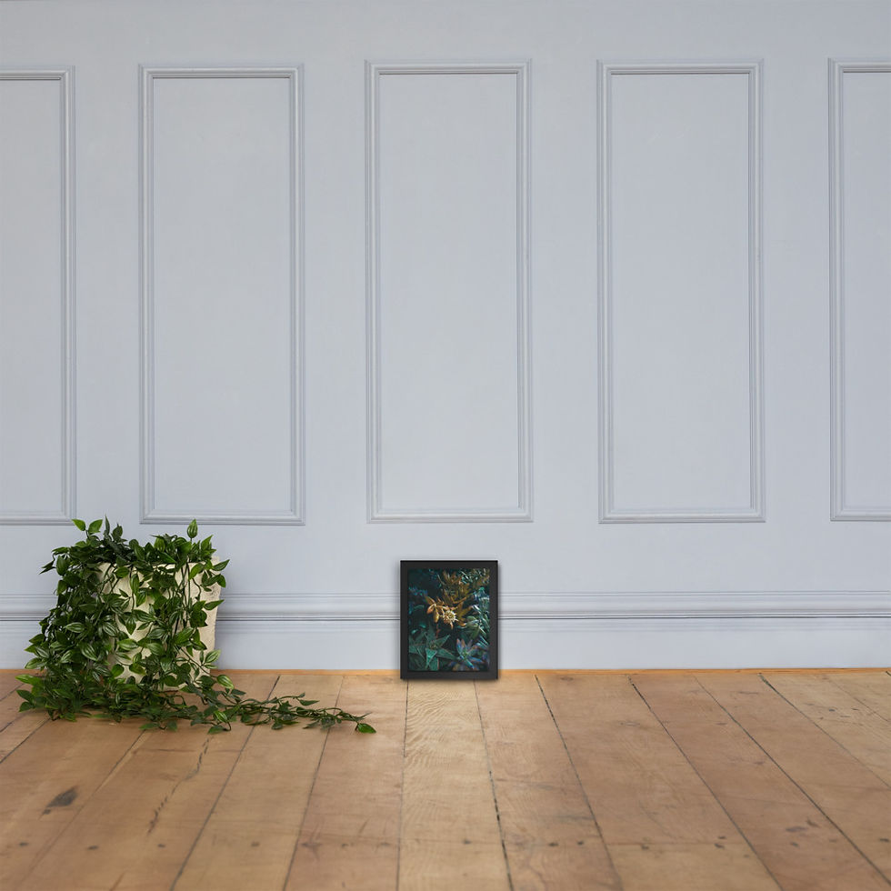 Thumbnail: Earthy Framed photo paper poster