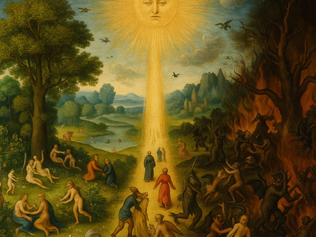 The Donkey in the Mirror: Spiritual Theater, Political Harm, and the Illusion of Moral Clarity