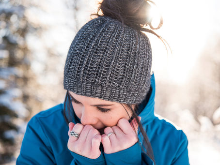Lunaire | Patron de tuque à couette au crochet