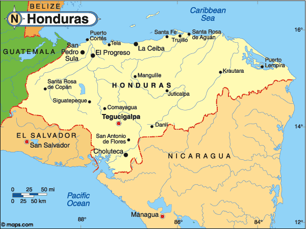 Honduras Map.gif