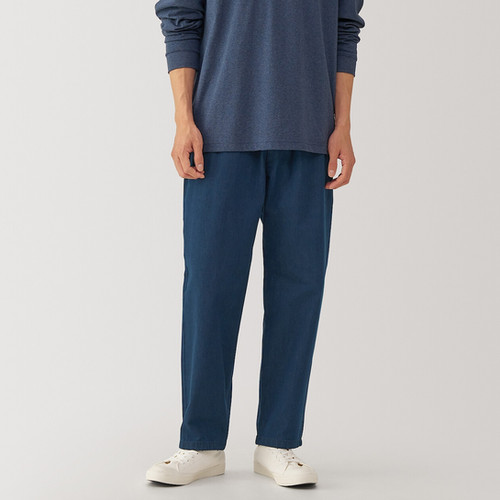 Wool-lining Denim Easy Pants