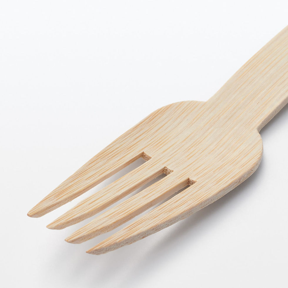 Thumbnail: Disposable Bamboo Fork