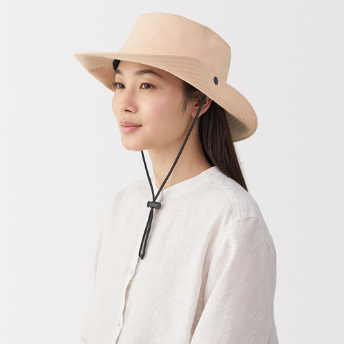 Uv Protection Water Repellent Sealing Taped Safari Hat MUJI