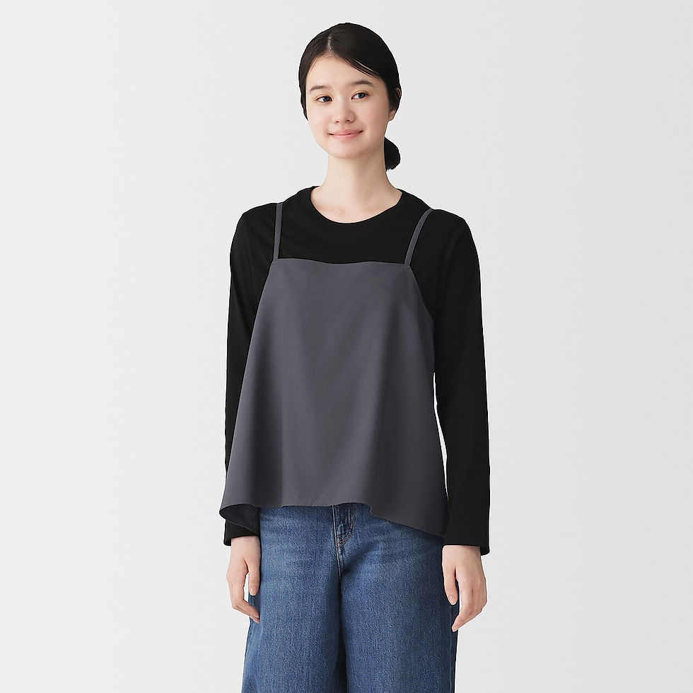 Thumbnail: Womens Lyocell Blended Camisole Blouse