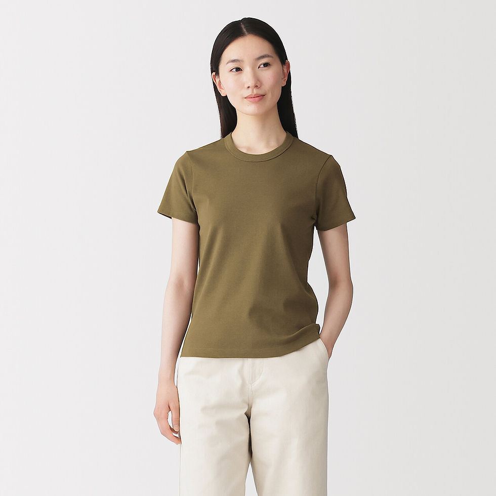 Thumbnail: Womens Cool Touch Anti-Sweat Stain Short Sleeve T-Shirt