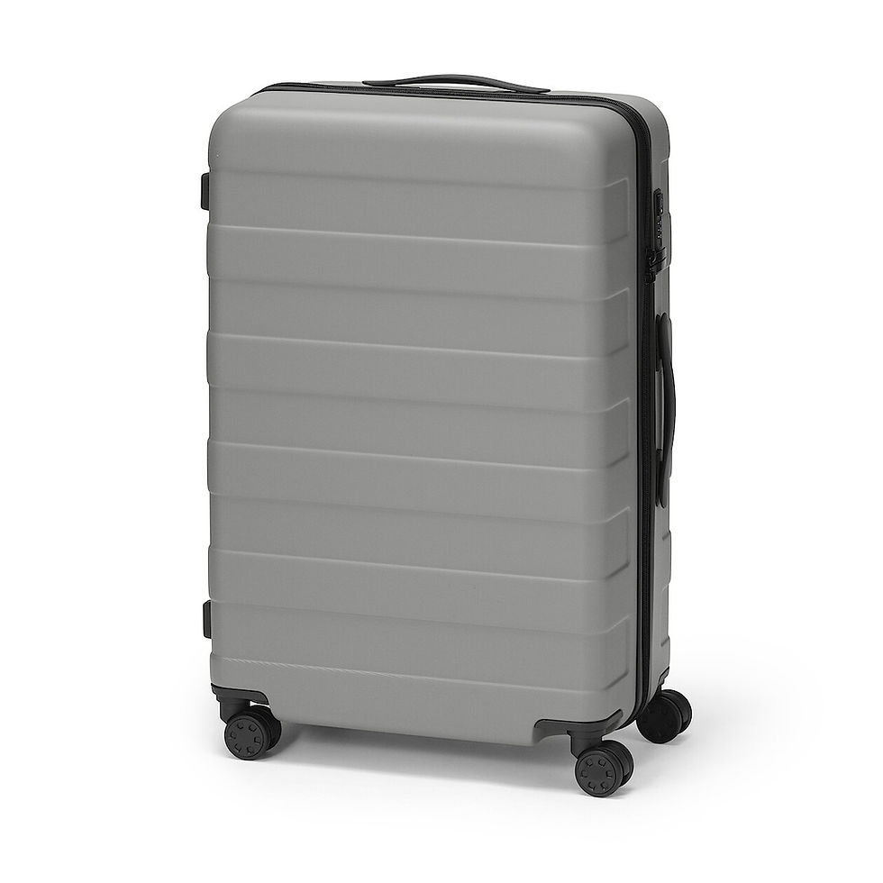 Thumbnail: Free Adjustable Handle Hard Carry-On Suitcase (75L)