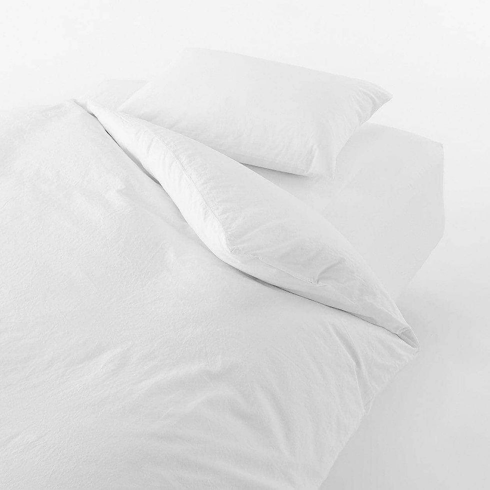 Thumbnail: Washed Cotton Fitted Sheet