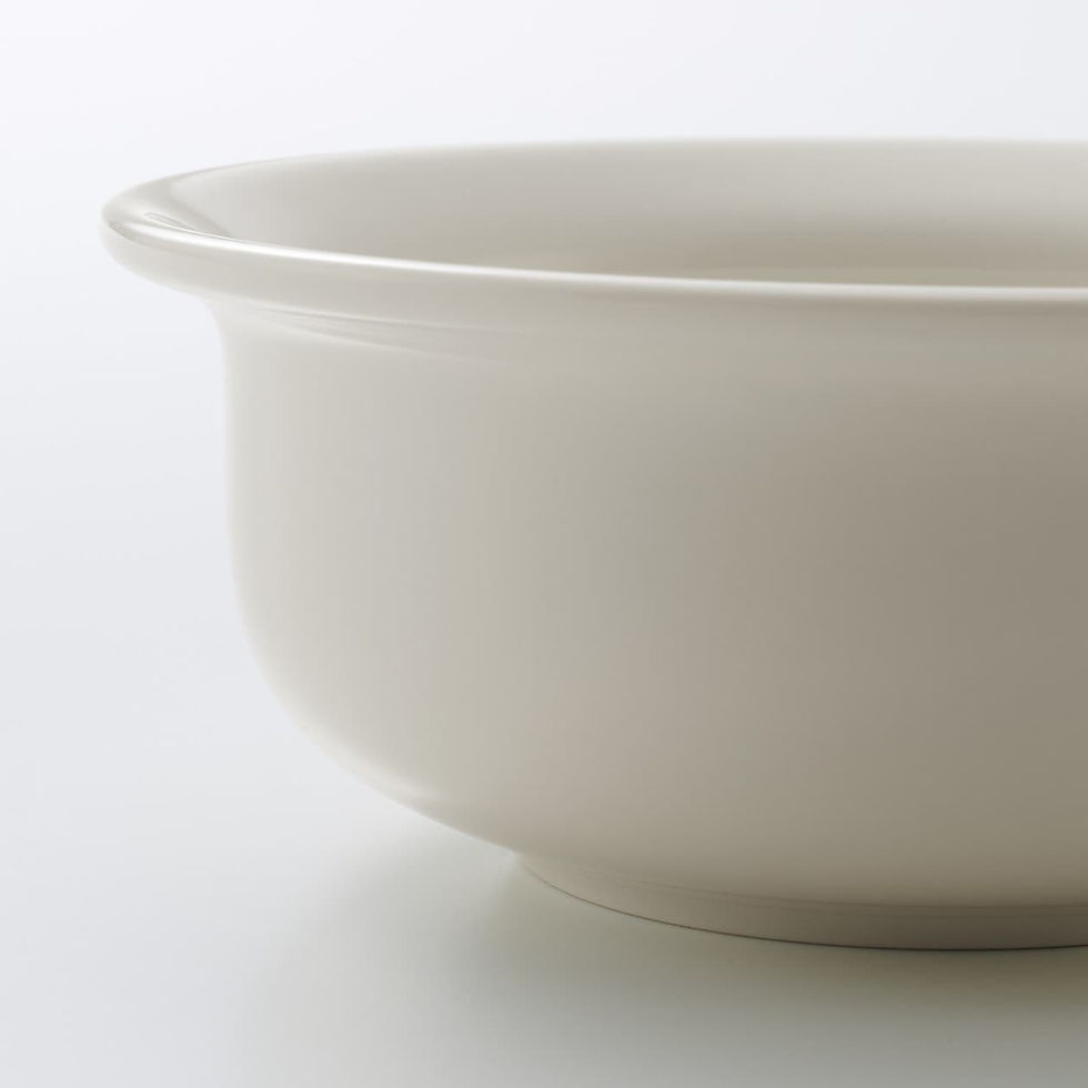 Thumbnail: Porcelain Beige Bowl