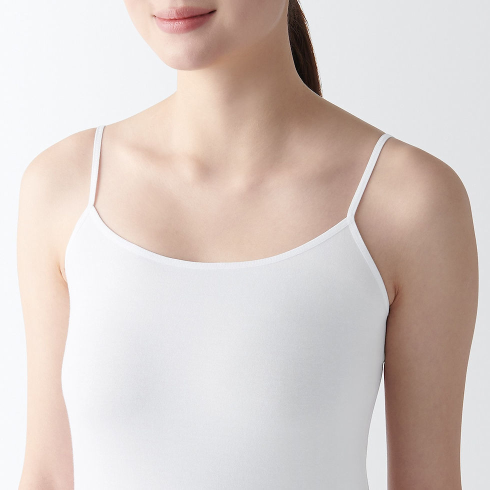 Thumbnail: Womens Cotton Stretch Jersey Camisole