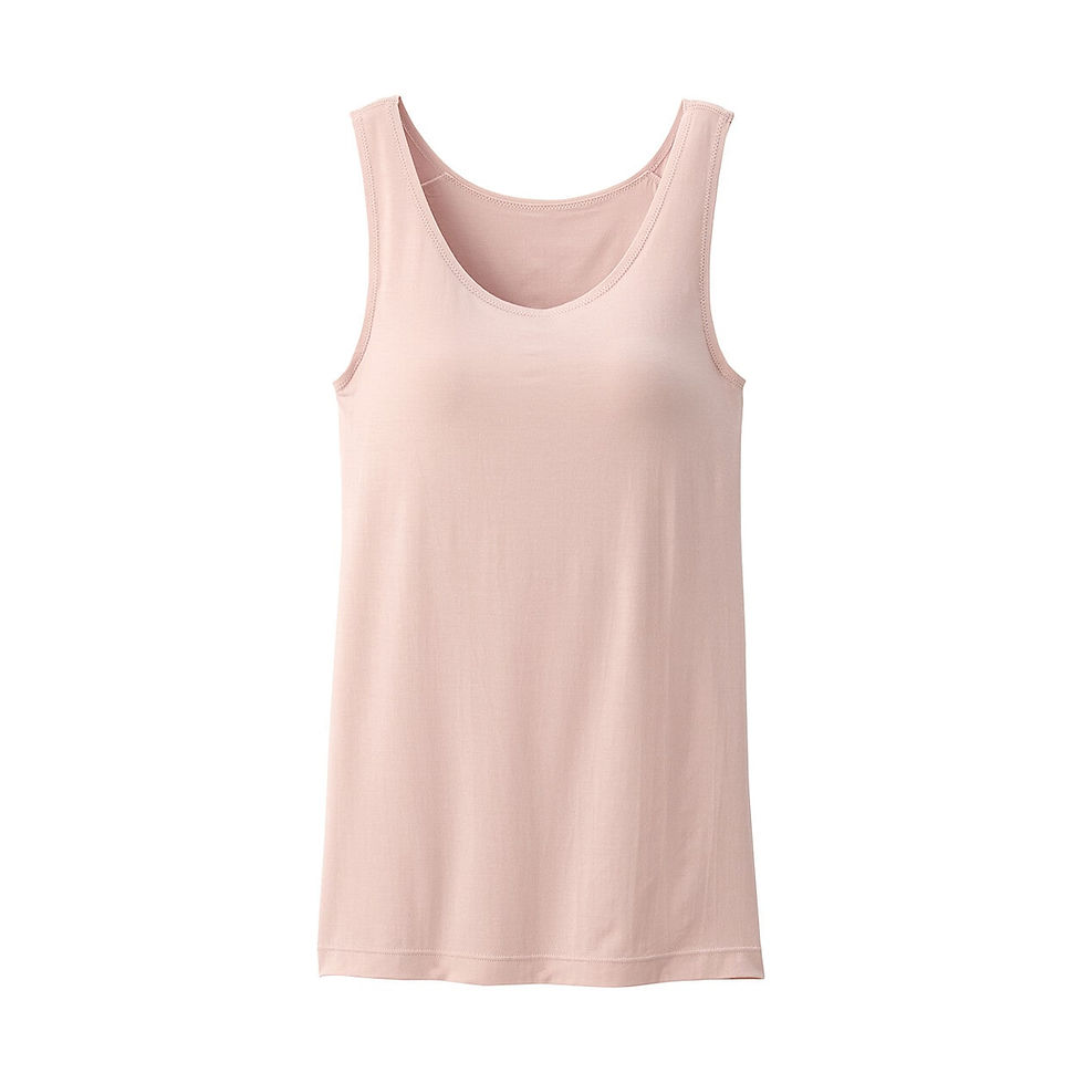 Thumbnail: Womens Lyocell Blended Bra Tank Top