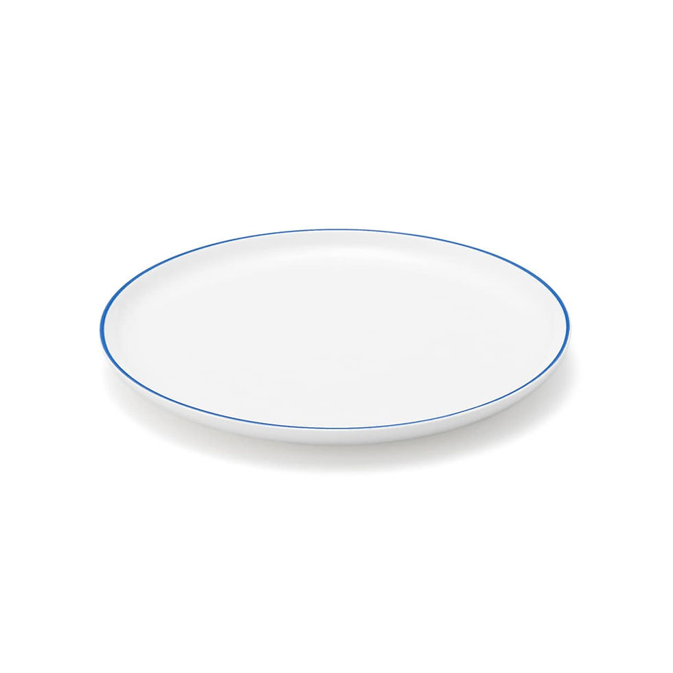 Thumbnail: Everyday Tableware Plate - Blue Stripe