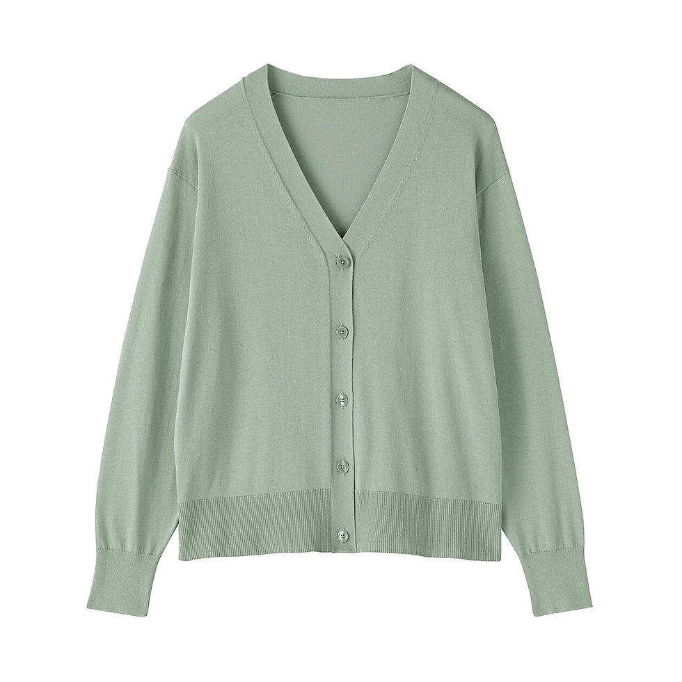 Thumbnail: Womens UV Protection Light-Weight V-Neck Cardigan