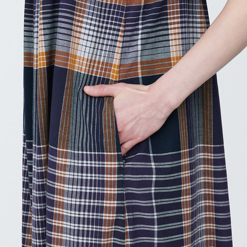 Flannel Dress Muji Shirt Dress Muji Dresses Muji Flannel Dress