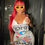 Thumbnail: Red Lace front wigs (99j) 