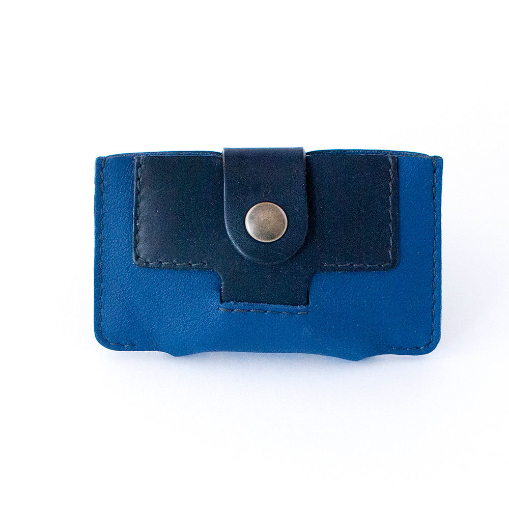 Porte-cartes Granville - bleu