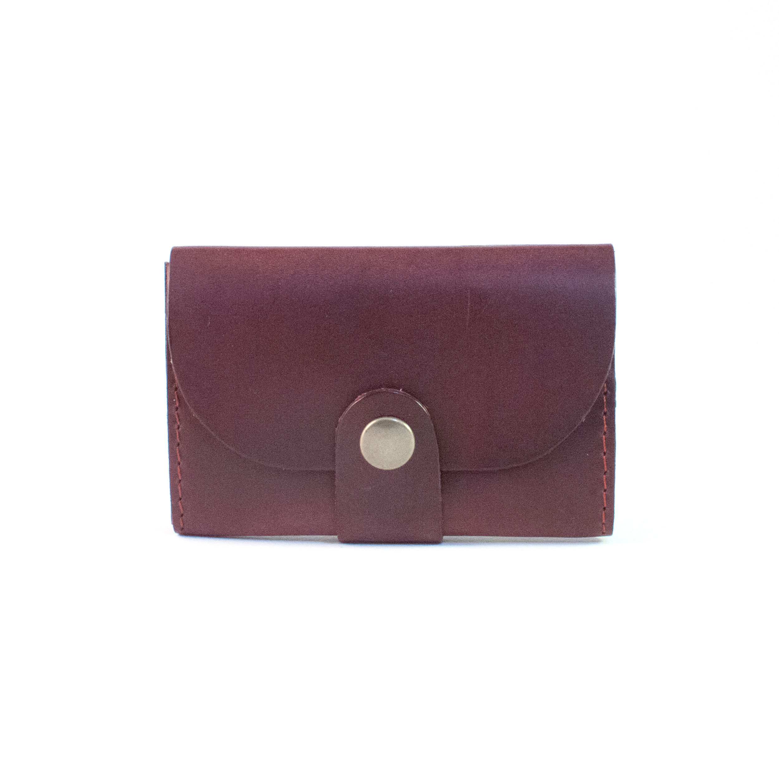 Porte-monnaie Ouessant - grenat et noir