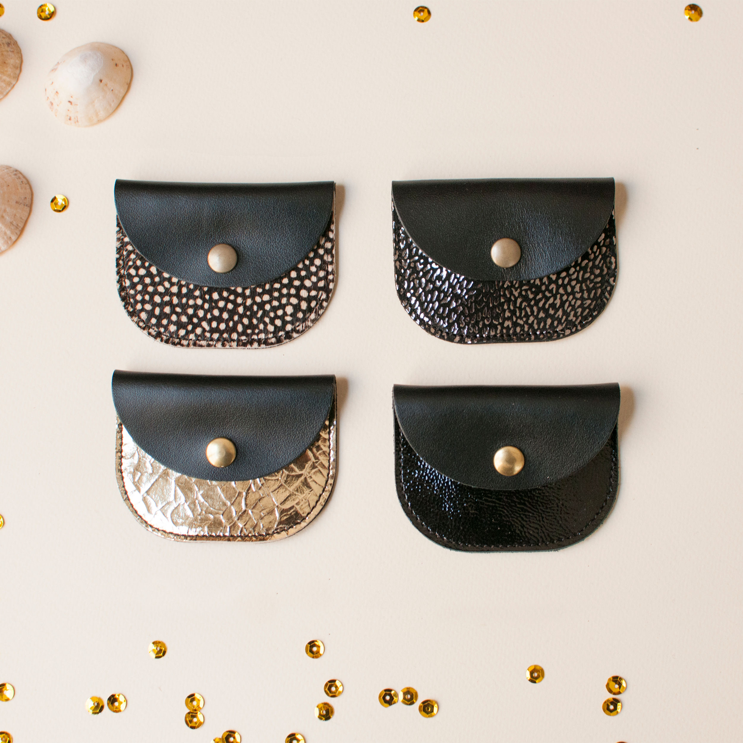 Mini pochette - les noirs