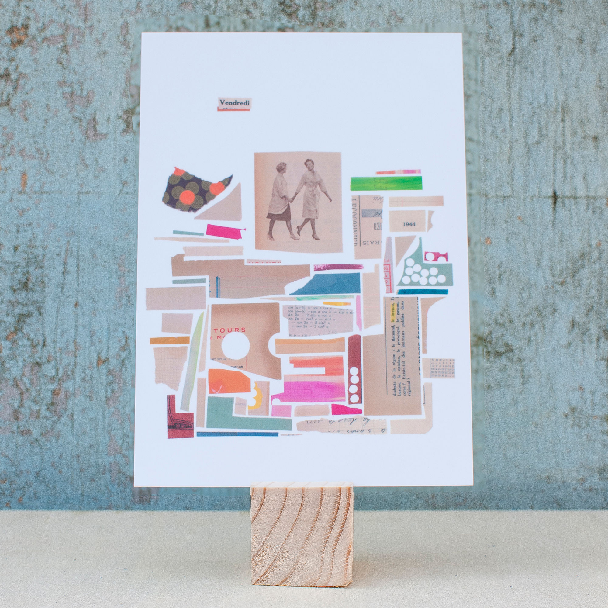 carte postale "Vendredi"