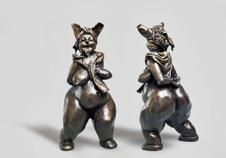 Charlotte sculpture by yael erlichman