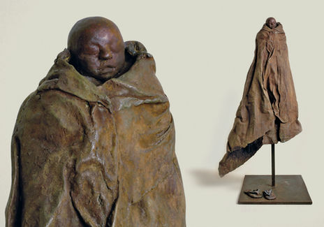 אבבה - פסל ברונזה, יעל ארליכמן