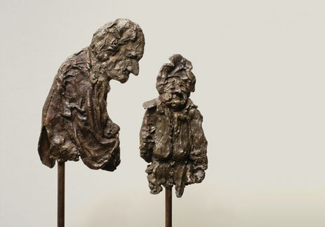 זוג - פסל ברונזה, יעל ארליכמן