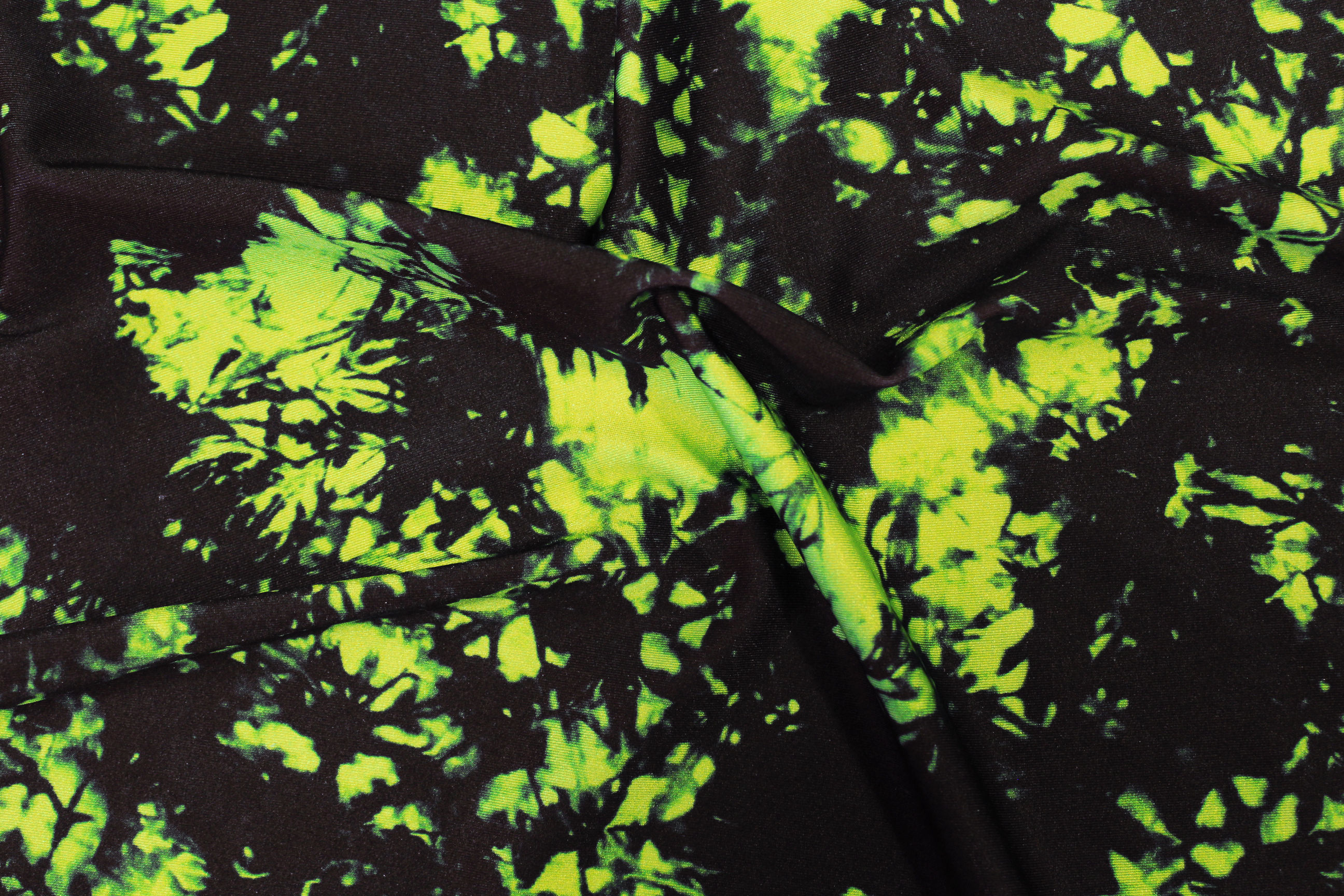 LIME GREEN TIE DYE