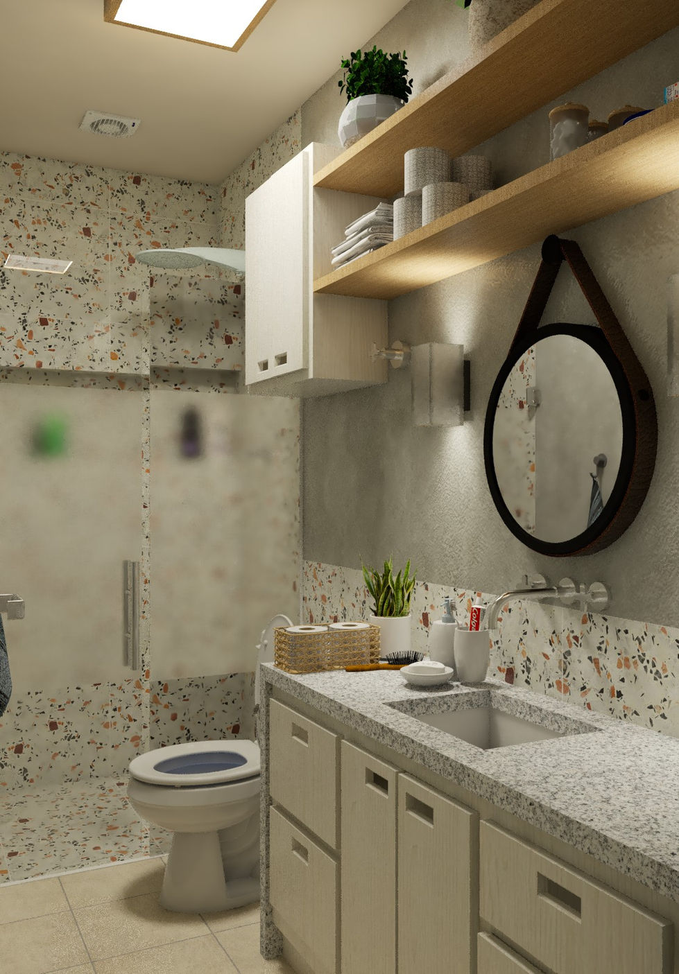 WCA Arquitetura - Residência A.R. - Banheiro