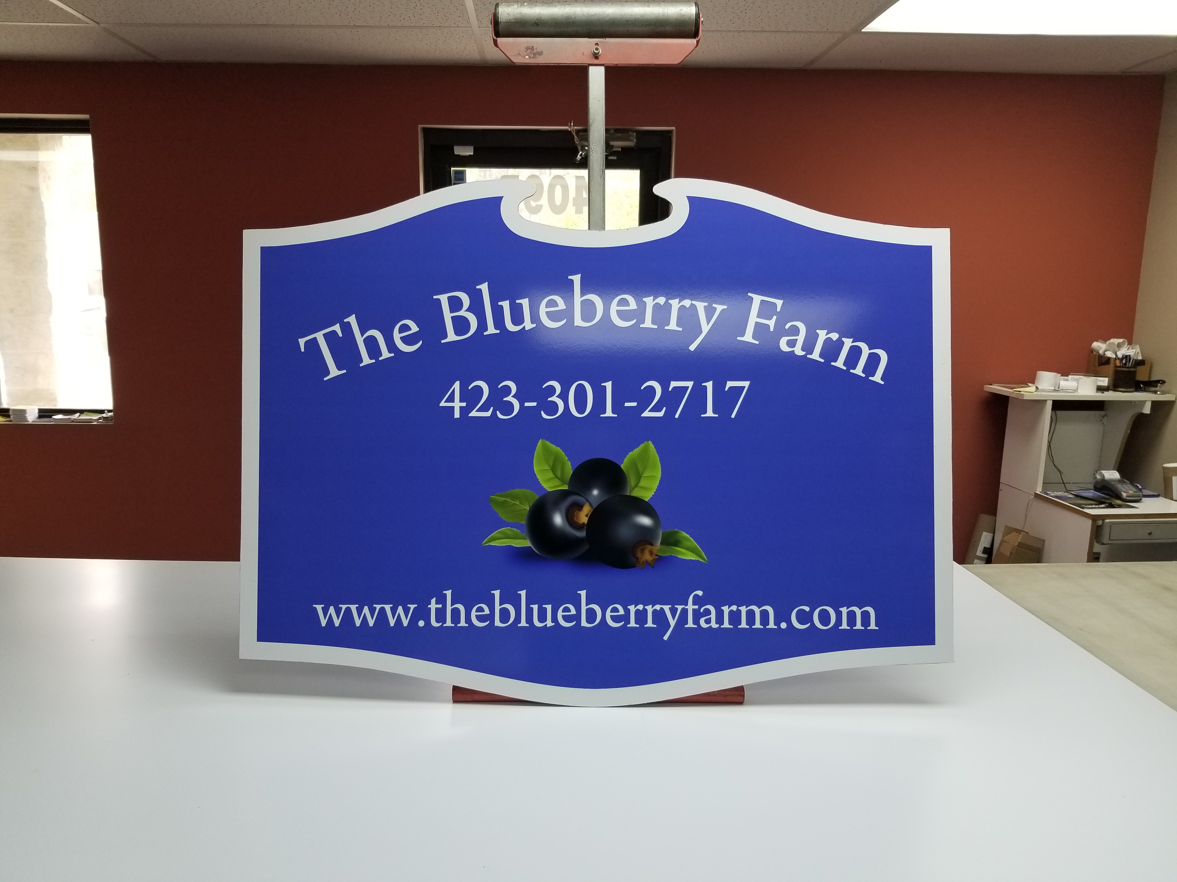 Custom cut and designed signbond