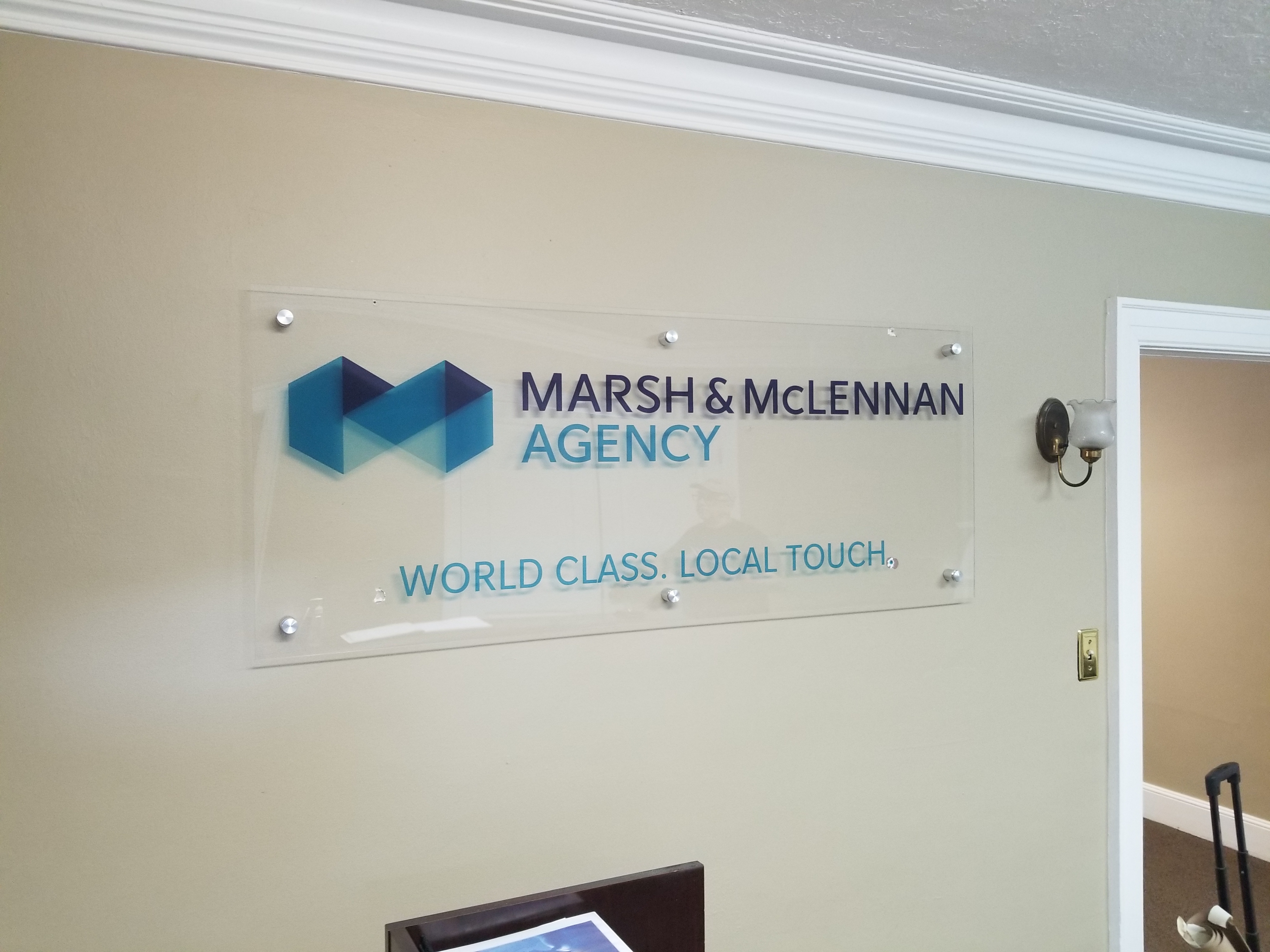Interior Acrylic Sign