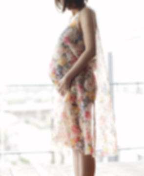 Pregnant Woman in a Dress