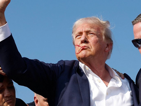 Attentat auf Donald Trump am 13.07.24 um 18:08 Uhr Ortszeit.