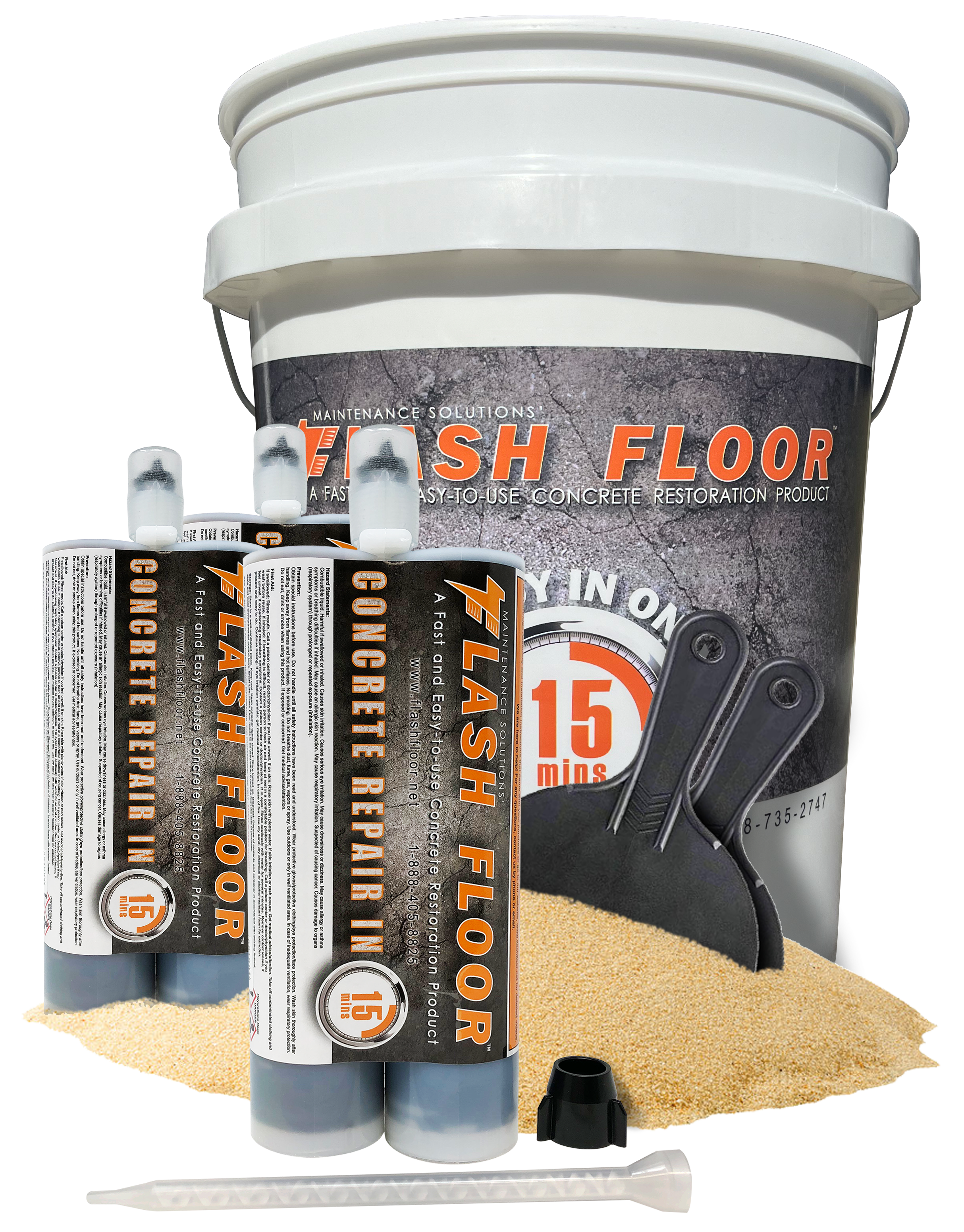 Flash Floor Pail Kit