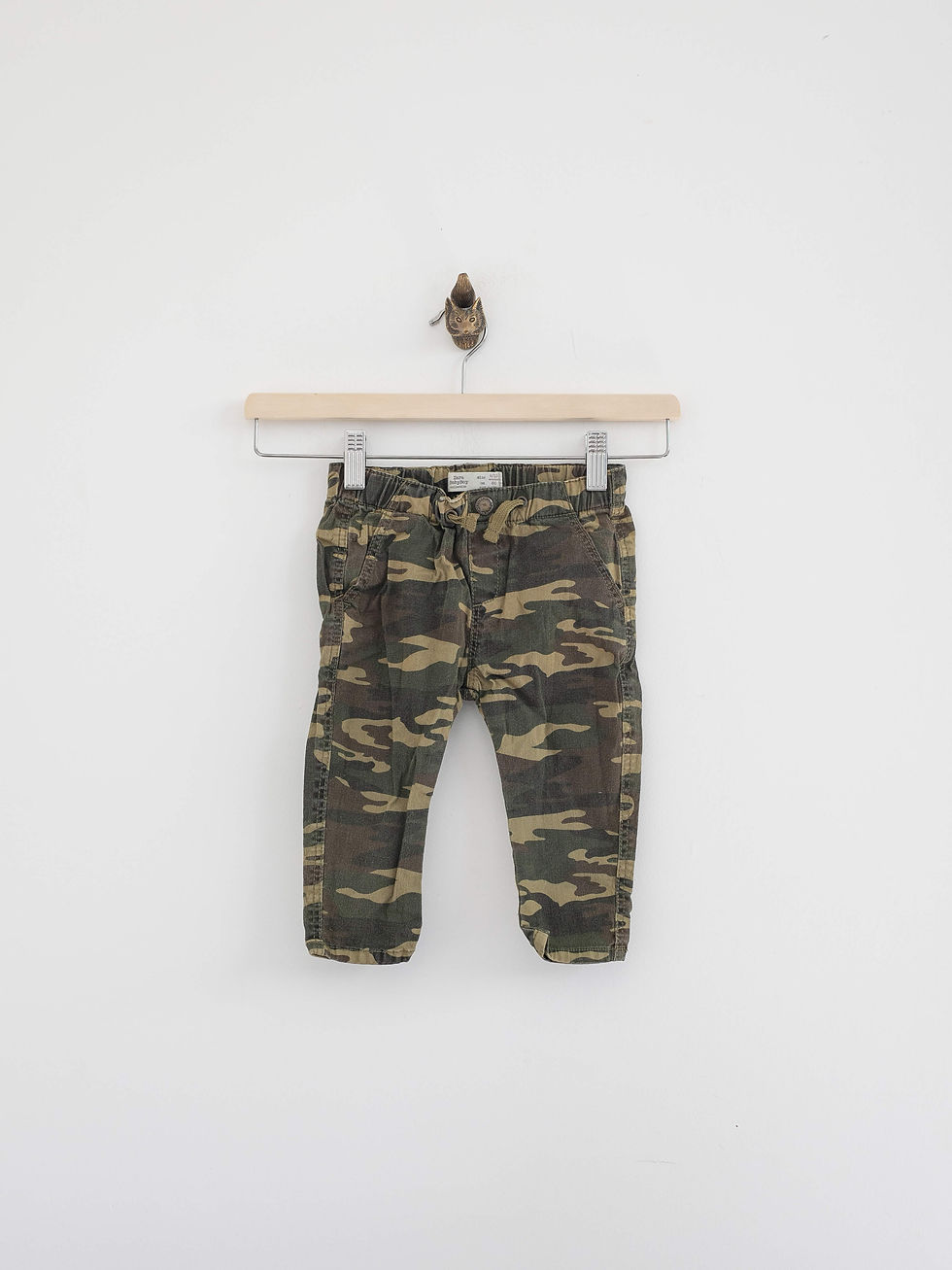 מכנסי ילדים בהדפס צבאי