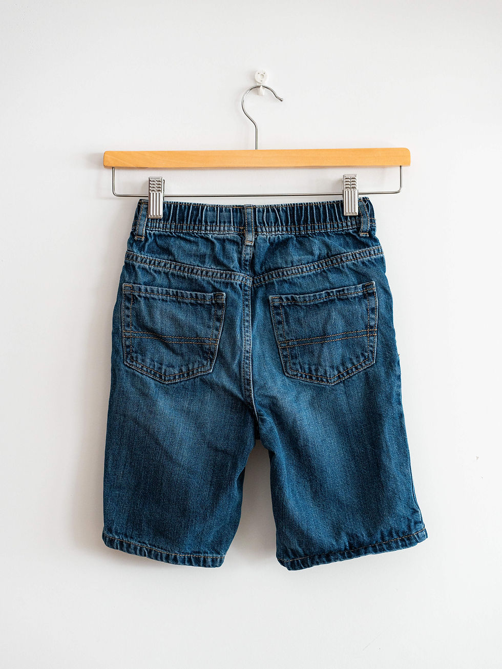 מידה 7 | מכנסי ג׳ינס ברמודה כחול כהה | CHILDREN'S PLACE